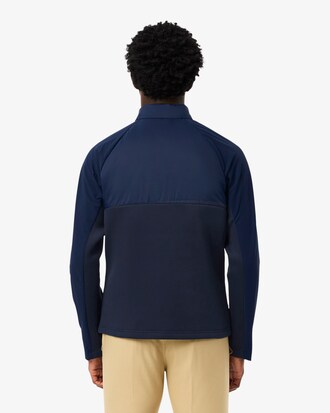 Chaqueta de golf acolchada de cuello alto