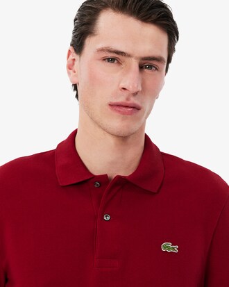 Polo de corte clásico de manga larga L.12.12