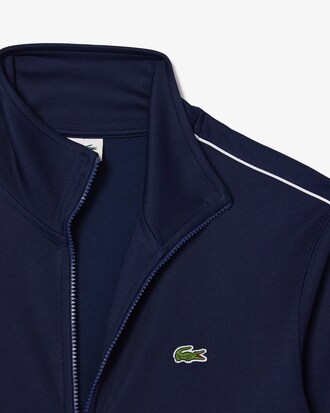 Chaqueta de chándal de piqué con cremallera frontal Paris