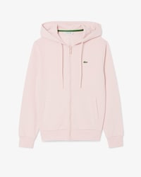 Sudadera con capucha de felpa con cremallera
