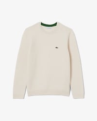 Jersey de cuello redondo de algodón