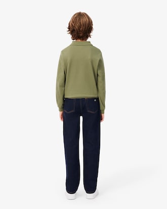 Pantal&oacute;n vaquero el&aacute;stico con cinco bolsillos
