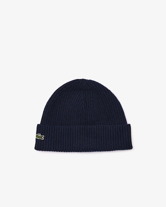 Gorro de canalé de cachemir