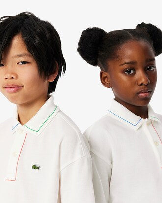Polo de petit piqué con detalles en contraste