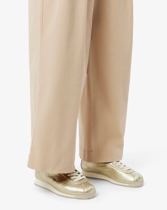 Zapatillas Club-Low de piel de mujer