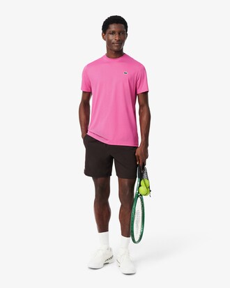Camiseta de tenis de jacquard el&aacute;stico Ultra-Dry