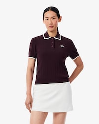 Jersey de golf de manga corta con cuello polo
