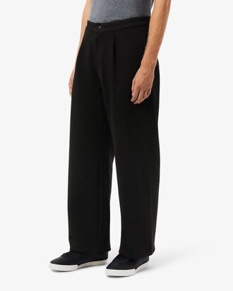 Pantalón de pinzas de piqué Loose Fit