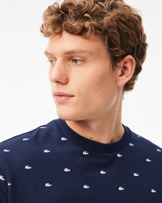 Sudadera loungewear con estampado de cocodrilo