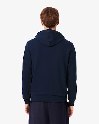 Sudadera de corte cl&aacute;sico de rayas con logotipo