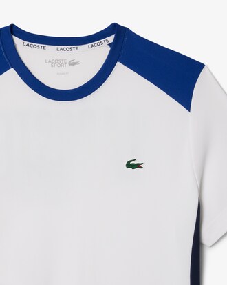 Camiseta deportiva con bloques de color y estampado XL