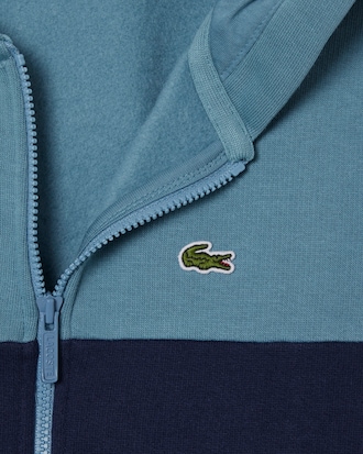 Sudadera con capucha con bloques de color