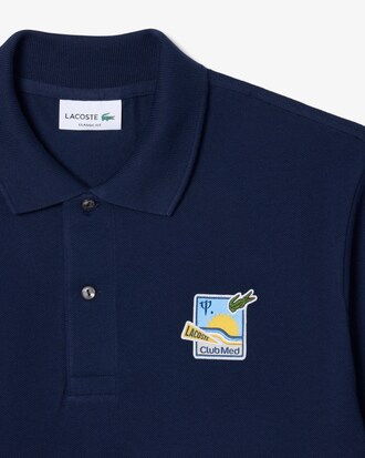 Polo con insignia decorativa L.12.12 Lacoste x Club Med