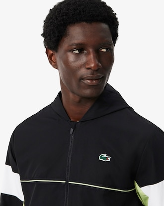 Chaqueta de ch&aacute;ndal deportiva con bloques de color