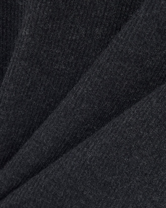 Camiseta de canal&eacute; de algod&oacute;n de corte ajustado