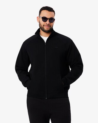 Sudadera con cremallera de punto jersey de doble cara Commuter