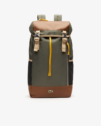 Mochila de hombre Neocroc en lona con solapa y varios bolsillos