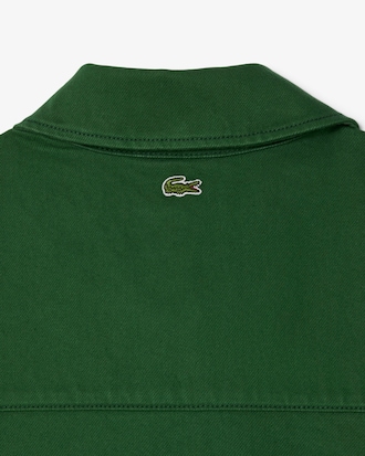 Polo de denim oversized