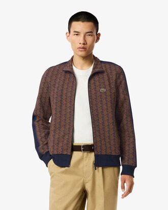 Chaqueta de ch&aacute;ndal con cremallera de jacquard Paris