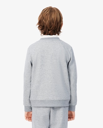 Sudadera de cuello redondo unisex de felpa