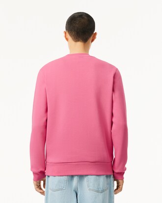 Sudadera de cuello redondo de felpa