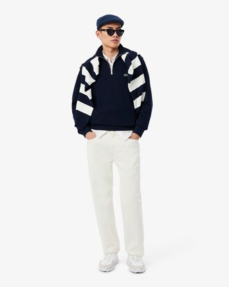 Boina de petit piqu&eacute; con cocodrilo bordado