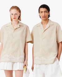 Camisa bordada de corte holgado Runway