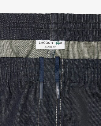 Pantal&oacute;n vaquero con cintura el&aacute;stica y corte holgado