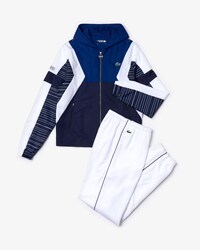 Ch&aacute;ndal de hombre Lacoste SPORT Tennis color block con capucha