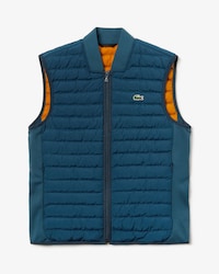 Chaleco acolchado ligero de hombre con cremallera plegable y combinable