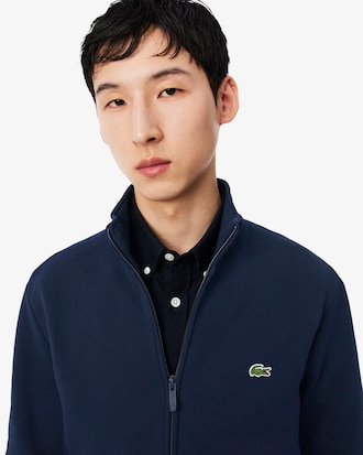 Sudadera con cremallera de felpa