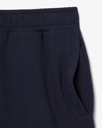 Pantal&oacute;n corto de piqu&eacute; de doble cara de corte holgado