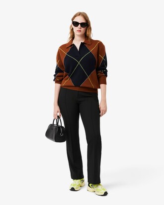 Pantalón de pierna ancha y cintura alta