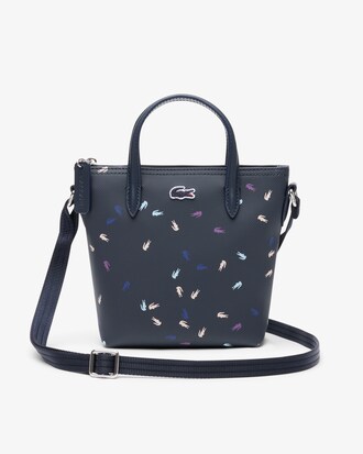 Bolso tote mini con cocodrilos