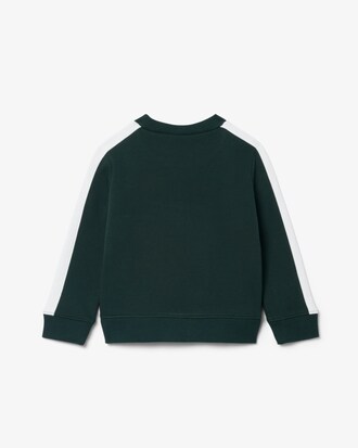 Sudadera de felpa con bloques de color