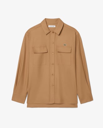 Camisa de franela oversize