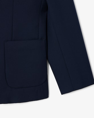 Blazer de sarga de lana