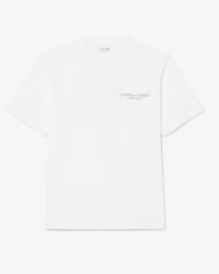 Camiseta de algod&oacute;n grueso bordado