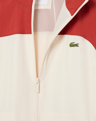 Chaqueta de chándal con bloques de color hidrófuga