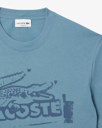 Camiseta estampada de punto jersey de algodón