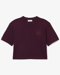 Camiseta de petit piqu&eacute; con escudo bordado
