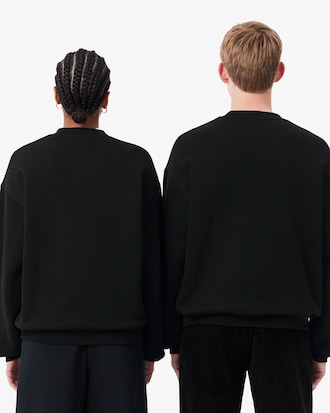 Sudadera de felpa gruesa de corte amplio