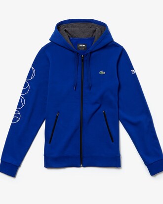 Sudadera SPORT colecci&oacute;n Novak Djokovic felpa cremallera, capucha y estampado
