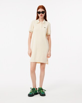 Vestido polo de algodón de fabricación francesa