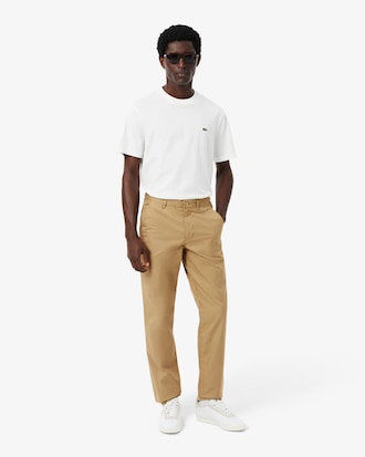 Pantal&oacute;n chino de algod&oacute;n de corte regular