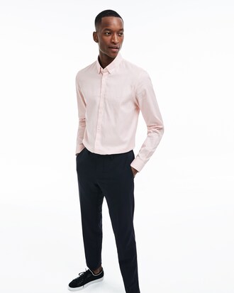 Camisa Slim Fit Pinpoint