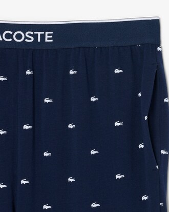 Pantal&oacute;n de pijama de algod&oacute;n estampado