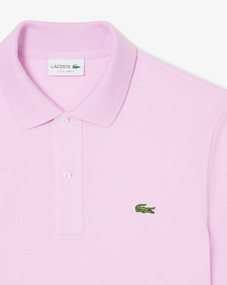 Polo de piqu&eacute; de corte ajustado L.12.12