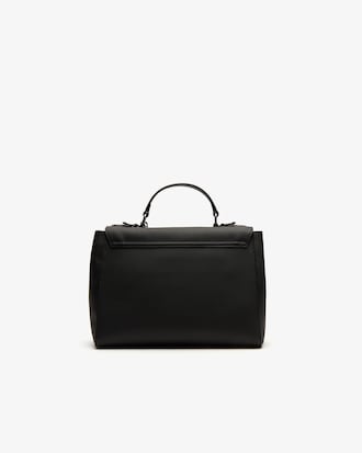 Bolso de hombro de mujer Daily Classic en lona revestida con cierre