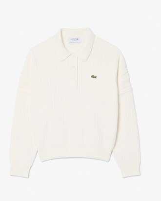 Jersey con cuello polo de fabricaci&oacute;n francesa